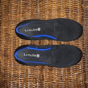 Rothy’s girls black, round toe flats
